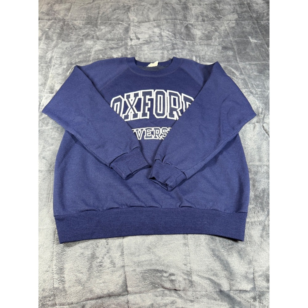 Vintage Oxford University‎ Crewneck Sweatshirt Mens Size S College Pullover